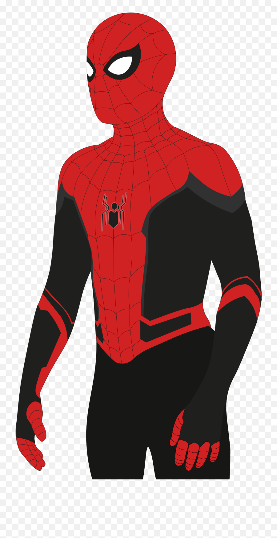 Spiderman - Suit Spider Man Drawing Png,Spiderman Logo Vector