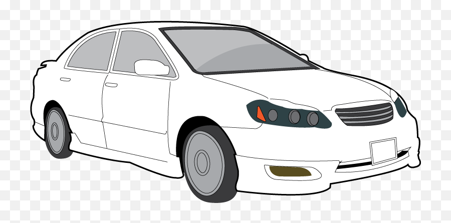 Car Black And White Alien Super Clipart - Clipart Black And White Car Png,White Car Png