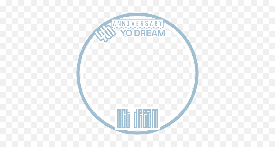 Nct Dream 4th Anniversary - Twibbon Nct Dream 4th Anniversary Png,Nct Dream Logo