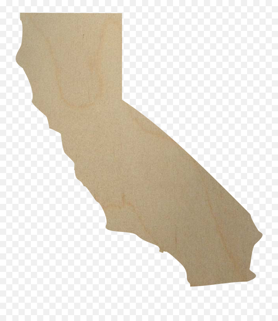 California State Wood Shape - California State Cutout Png,California Png