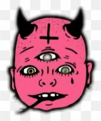 Download Evil Sticker - 666 png