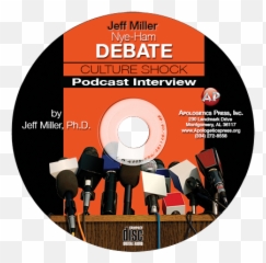 Jeff Miller Nye - Ham Debate Culture Shock Interview CD Optical Disc png