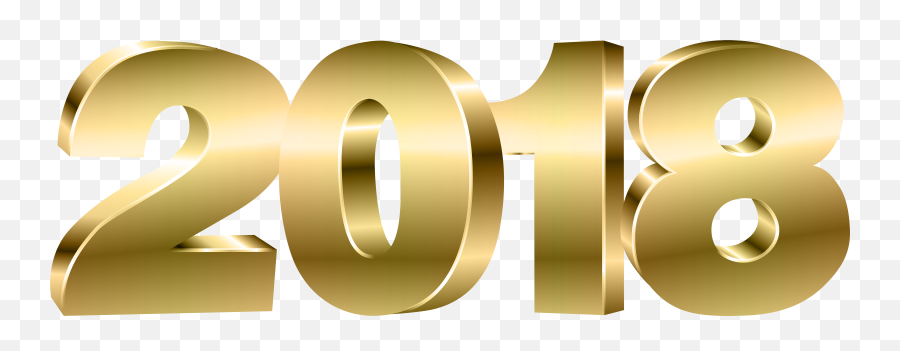 Gold Letters Transparent Png Clipart - Circle,Class Of 2018 Png