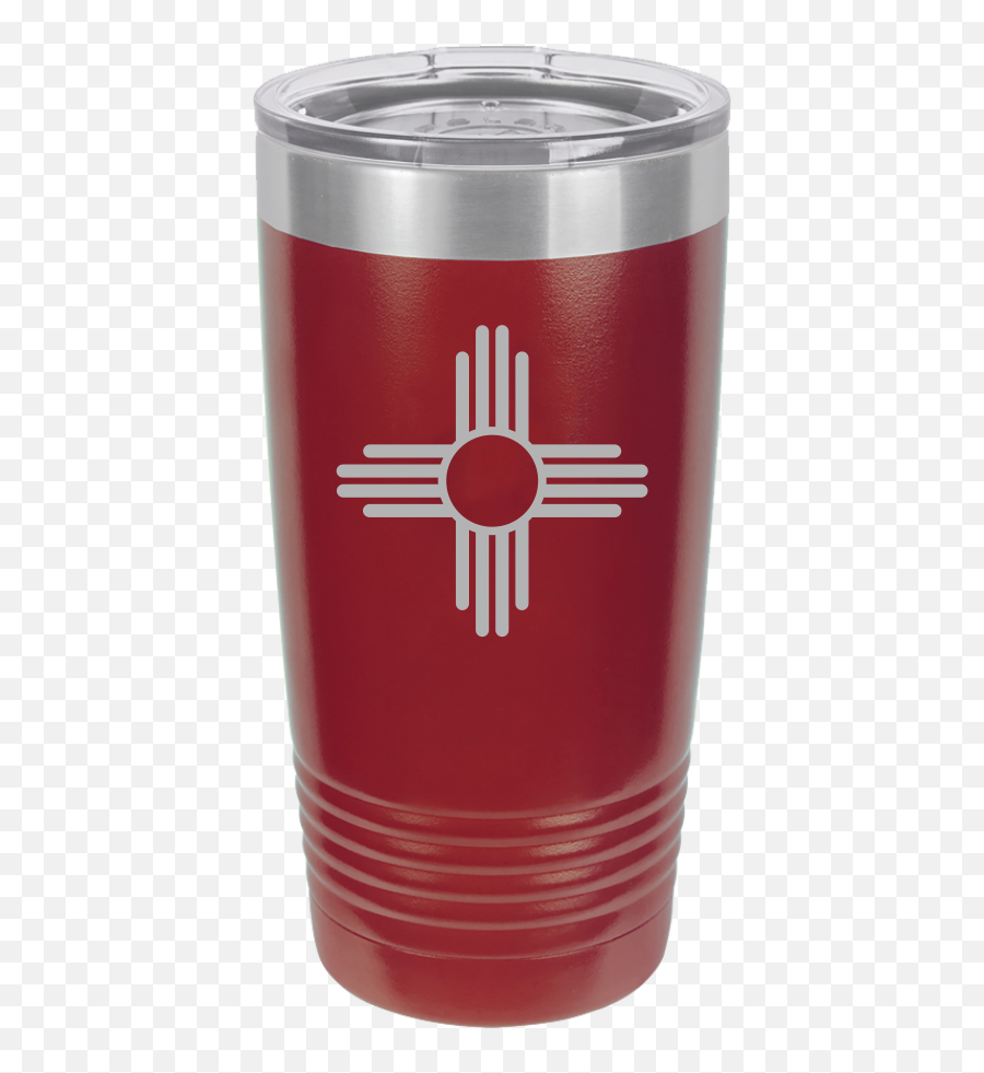 Zia Symbol - Polar Camel Tumbler 20 Oz Black Png,Zia Symbol Png