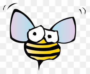 Funny Bee Clip Art - Cartoon Bugs Png Download Full Size Transparent Cartoon Bugs,Bugs Png