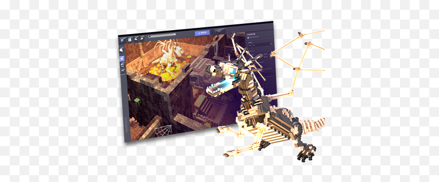 Make Your Own 3d Game In The Sandbox - Skeleton Png,Gamemaker Icon