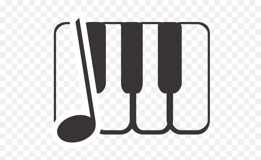 Piano Keys Icon Image - Canva Horizontal Png,Piano Keys Icon