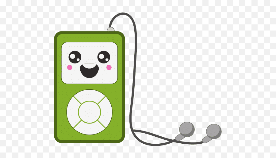 Kawaii Mp3 Playerkawaii Player - Dibujos De Reproductor Mp3 Png,Mp3 Player Icon