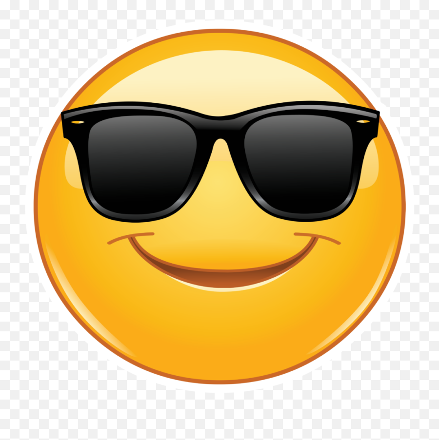 About Us - Smiley Face With Sunglasses Png,Icon Yardsign