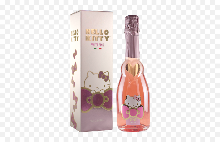 Hello Kitty Wine Might Just Be The Drink Of Summer - Hello Kitty Sweet Pink Wine Png,Sanrio Icon
