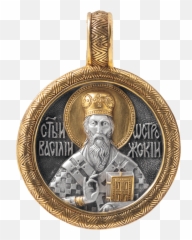 Icon Pendant U201csaint Basil Of Ostrogu201d - St Basil Of Ostrog Pendant png