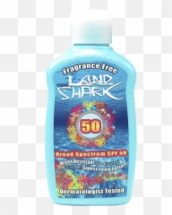 Land Shark Spf 50 Broad Spectrum Sunscreen Lotion 4oz - Household Supply png