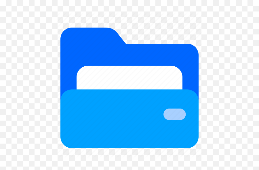 Data Storage Folders Folder Icon - Horizontal Png,Office Folder Icon