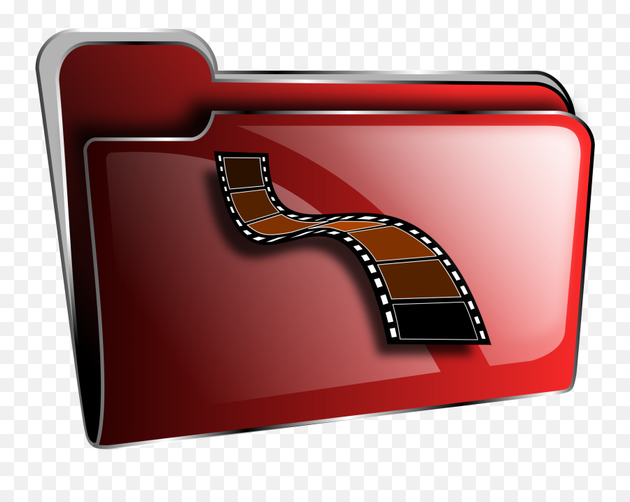 Movie Folder Icon Clip Art - Movies Folder Icon Hd Png,Movie Rating Icon Png