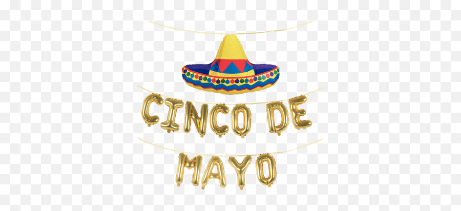 Cinco De Mayo With Giant Sombrero - Cinco De Mayo Banner Png,Cinco De Mayo Png