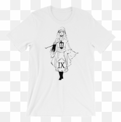 The Hermit Tarot Card Shirt - Cartoon Png,Tarot Card Png
