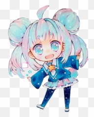 Kennedielamar Profiles - Anime Girl Unicorn Cute Galaxy png