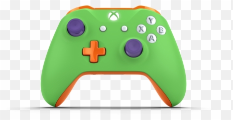 Nickelodeon 90s Kid Xbox One Controller - Yoshi Best Designs png