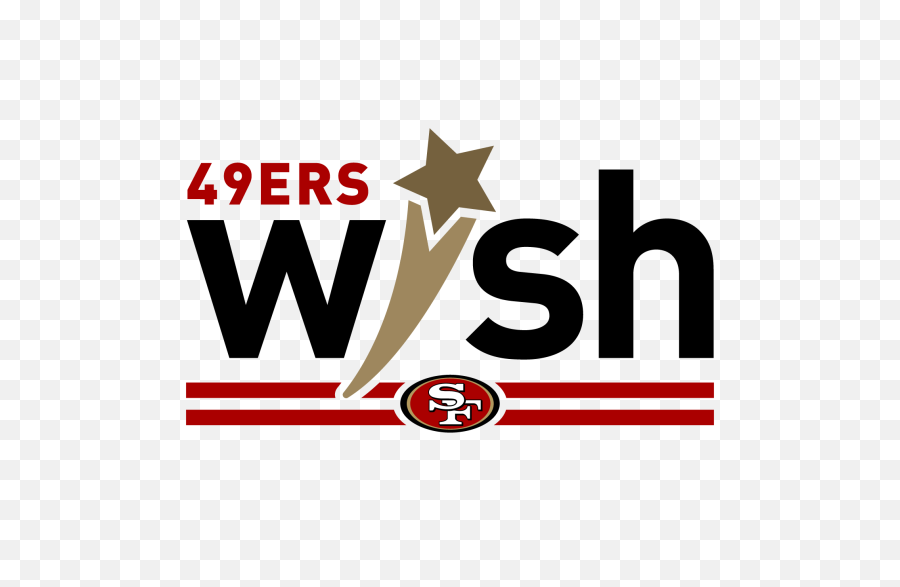 Download Make A Wish Logo Png - San Francisco 49ers,Wish Logo Png