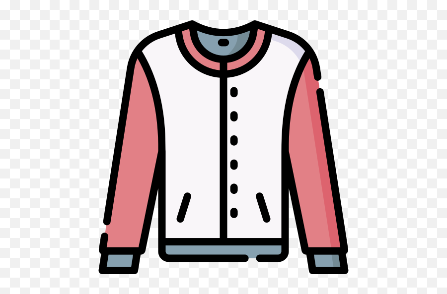 Jacket - Free Fashion Icons Long Sleeve Png,Pink Icon Leather Jacket