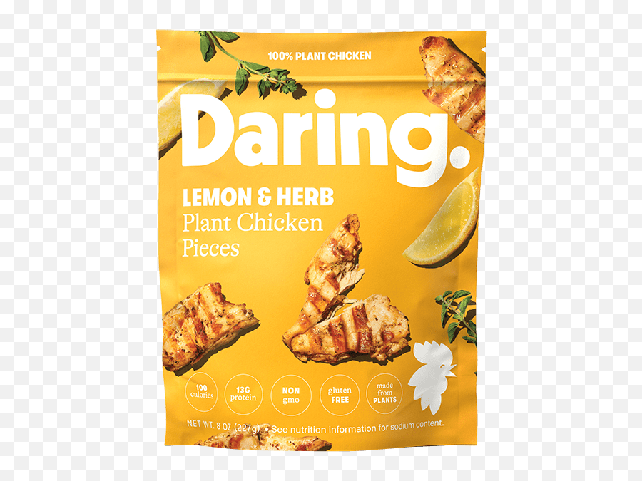 Daring Foods Plant Chicken Better - Daring Plant Based Chicken Png,Icon Meals Protein Popcorn