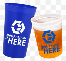 Stadium Cups - Custom Plastic Totally Promotional png