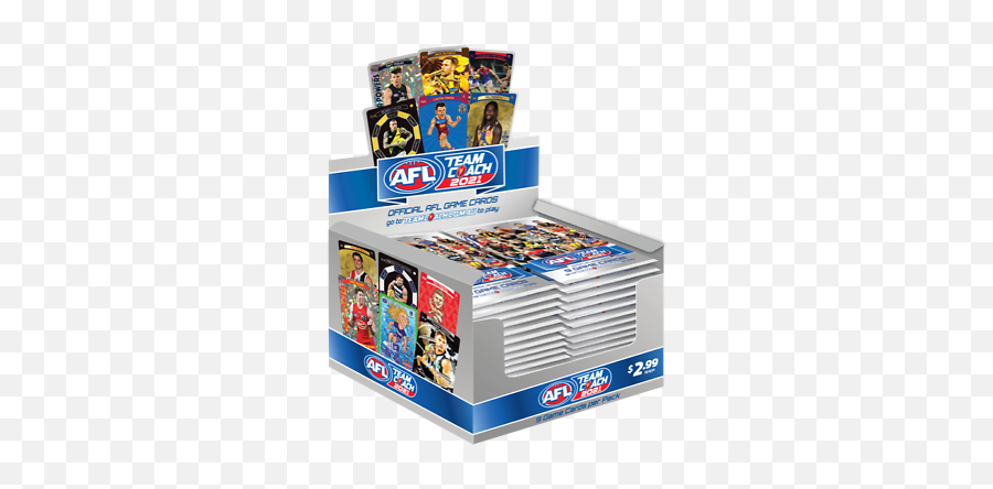 2021 Teamcoach Afl Team Coach Footy Trading Cards Sealed Box 36 Packs In Stock Ebay - Team Coach 2021 Cards Png,Afl Football Icon