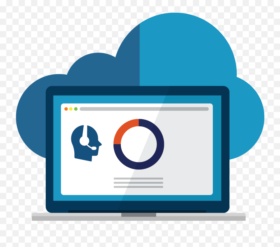 Cloud Solutions - Highlevel Cloud Based Wfo Solutions Smart Device Png,Laptop Icon Circle