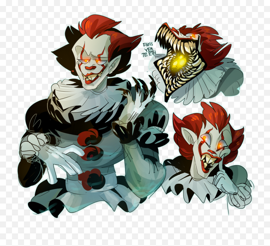 Download Hd Pennywise And Laughing Jack Transparent Png - Laughing Jack Vs Pennywise,Jack Jack Png