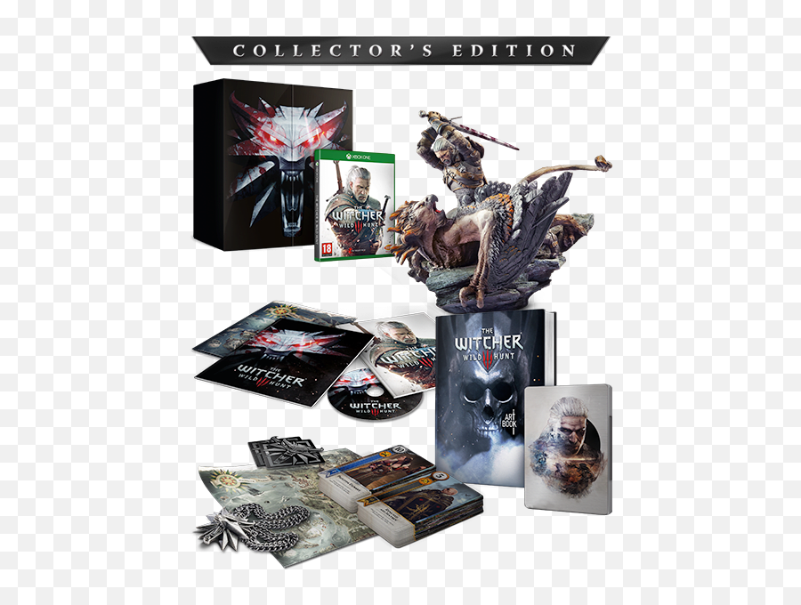 Download The Witcher 3 Wild Hunt Collectors Edition - Witcher 3 Wild Hunt Edition Png,Witcher Png