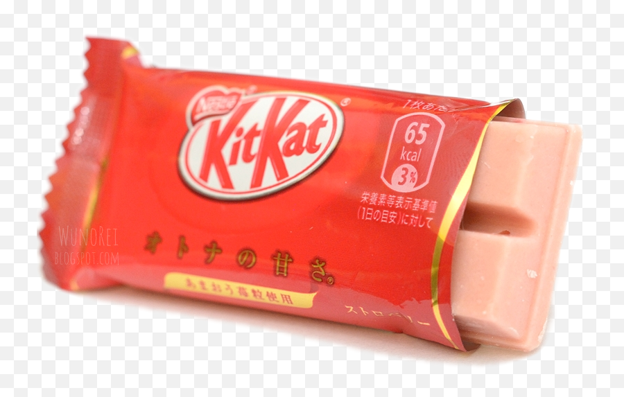 Download Oh We Already Tried Amaou Strawberry Kitkat Didn - Kit Kat Green Tea Png,Kitkat Png