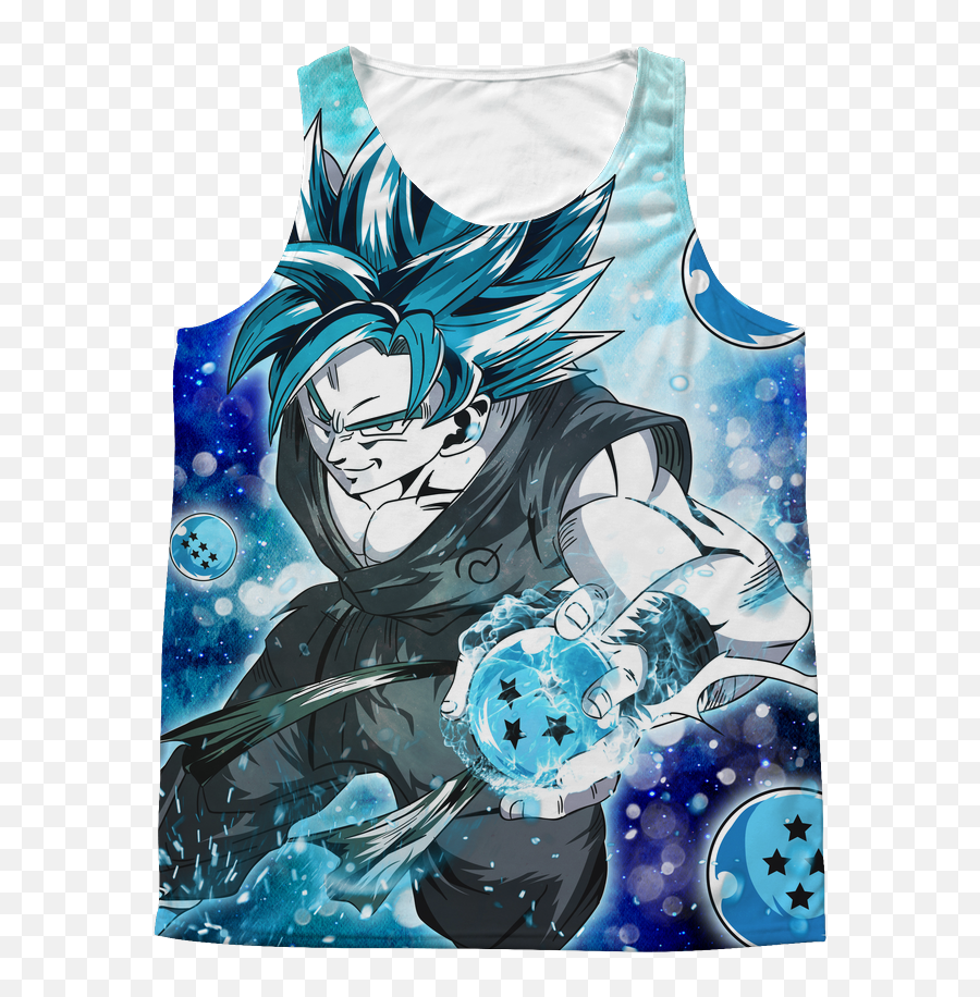 Super Saiyan - Goku Ssj Blue With Dragon Balls All Over Goku Png,Ultra Instinct Aura Png