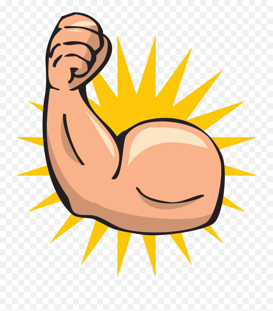 Strong Arm Clipart Png - Strong Arm Clipart,Cartoon Arm Png