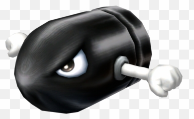 Wii - Super Smash Bros Brawl Bullet Bill The Models Figurine Png,Bullet Bill Png