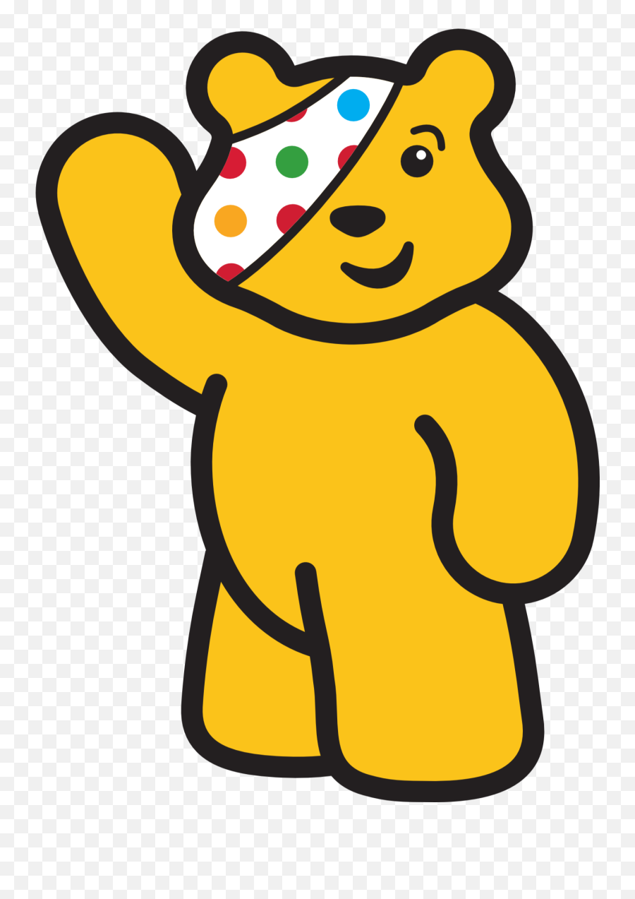 Logo Pudsey Bear Clipart - Pudsey Bear Children In Need 2018 Png,Bear Logos