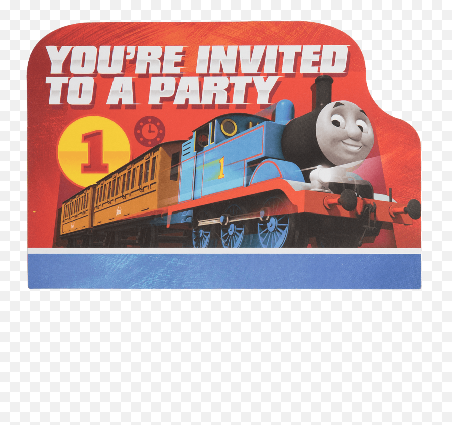 Download Thomas Friends Party Invite - Invitation Png,Thomas The Tank Engine Png
