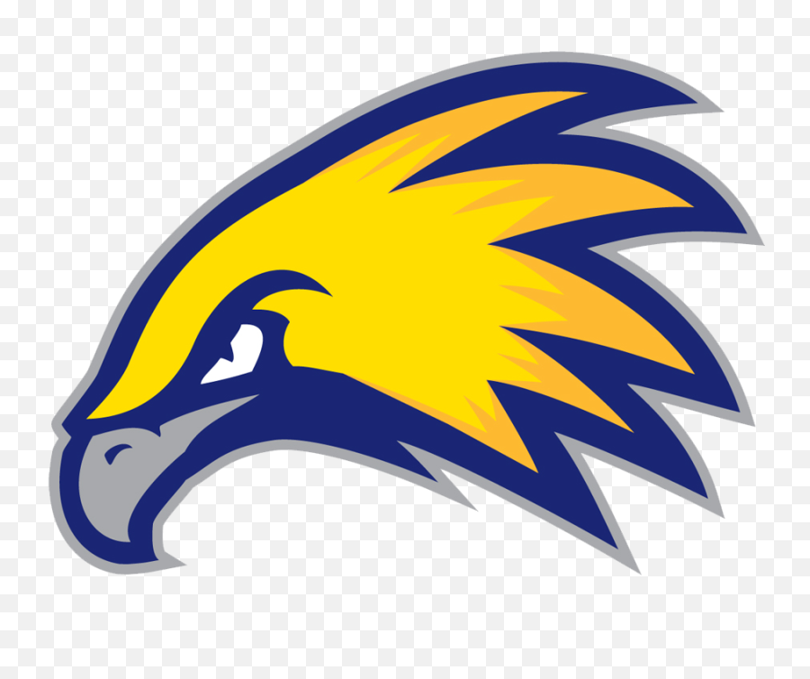 golden eagle head logo