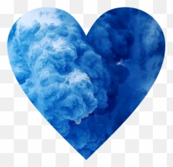 Smoke Bomb Png - Blue Background