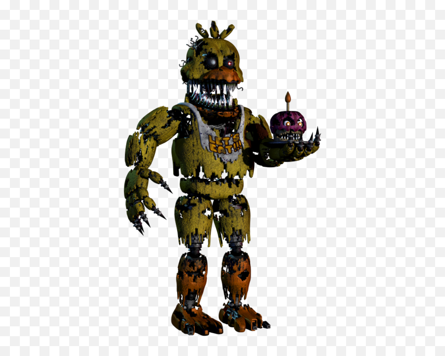 Five Nights - Fnaf Nightmare Chica,Five Nights At Freddy's Png