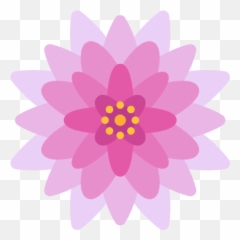 Lotus Flower Petals Blossom Botanical Nature Icon - Flat Icon Png