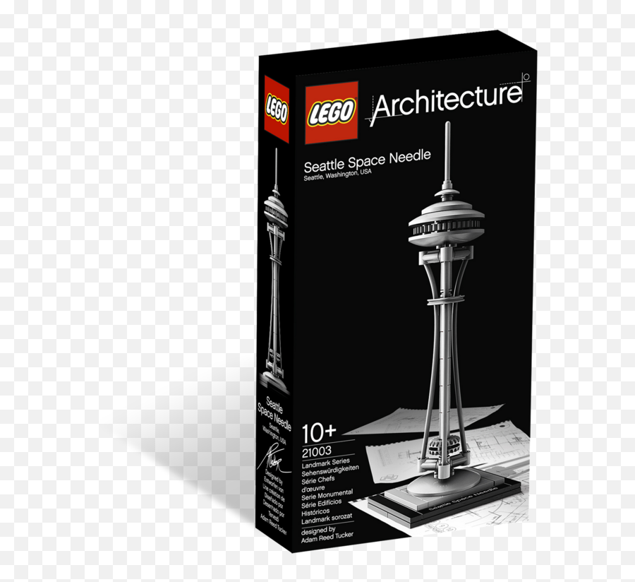 21003 Seattle Space Needle - Lego Seattle Space Needle Png,Space Needle Png