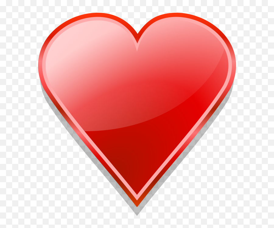 Red Heart Emoji Png Image Transparent - Heart,Emoji Hearts Transparent