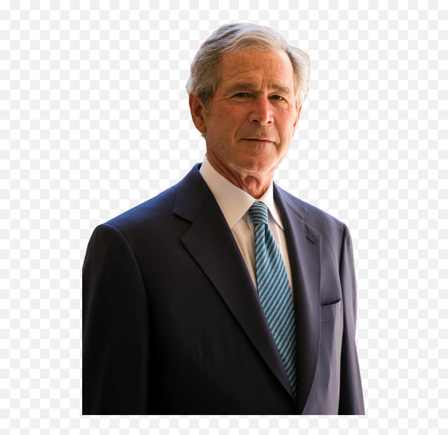 George Bush Png - George W Bush White Background,Jeb Bush Png