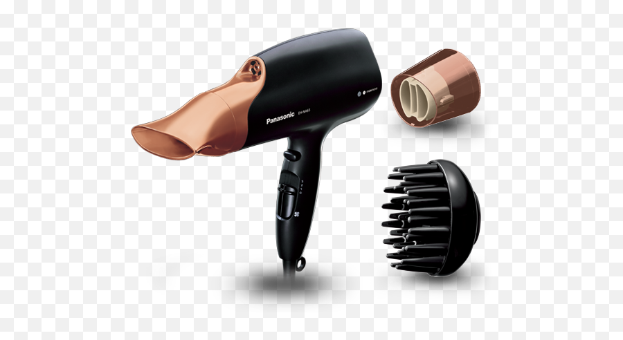 Quiet And Portable Nanoe Hair Dryer Eh - Na65 Panasonic Uk Panasonic Rose Gold Hair Dryer Png,Hair Dryer Png