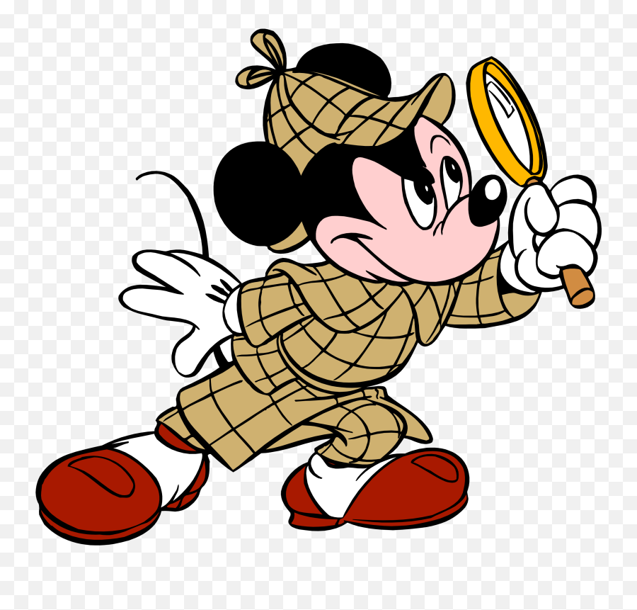 Mickey Mouse Png Images Free Download - Mickey Mouse Magnifying Glass,Baby Minnie Mouse Png