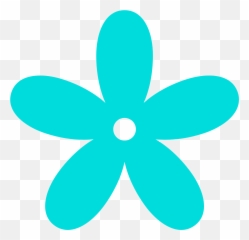 Blue - Color Clipart Pink Flower Transparent Light png