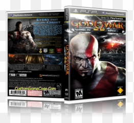 God Of War Ghost Sparta - Sony PlayStation Portable PSP Empty Custom Replacement Case Of Psp Cover png