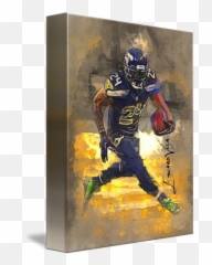 Marshawn Lynch - Sprint Football Png,Marshawn Lynch Png