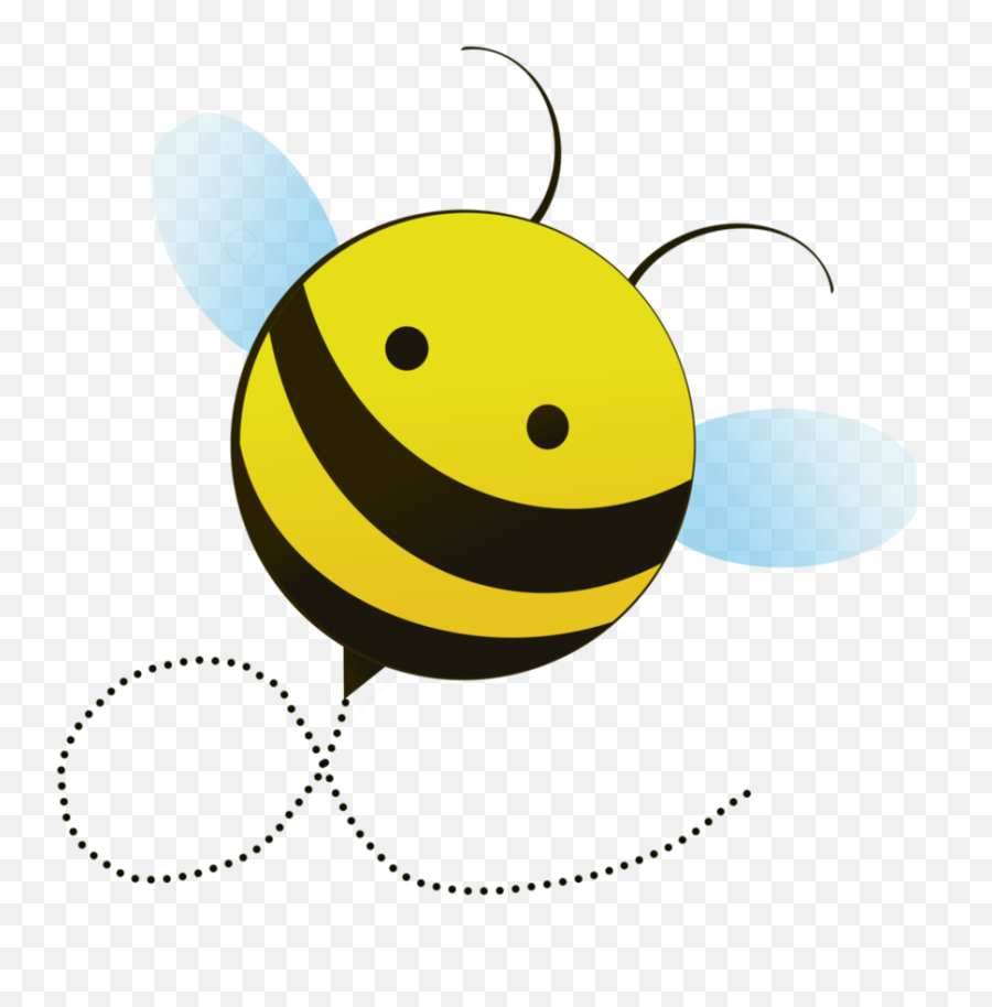 Cute Bee Cartoon Png - Cute Bee Clipart Png,Bee Clipart Png