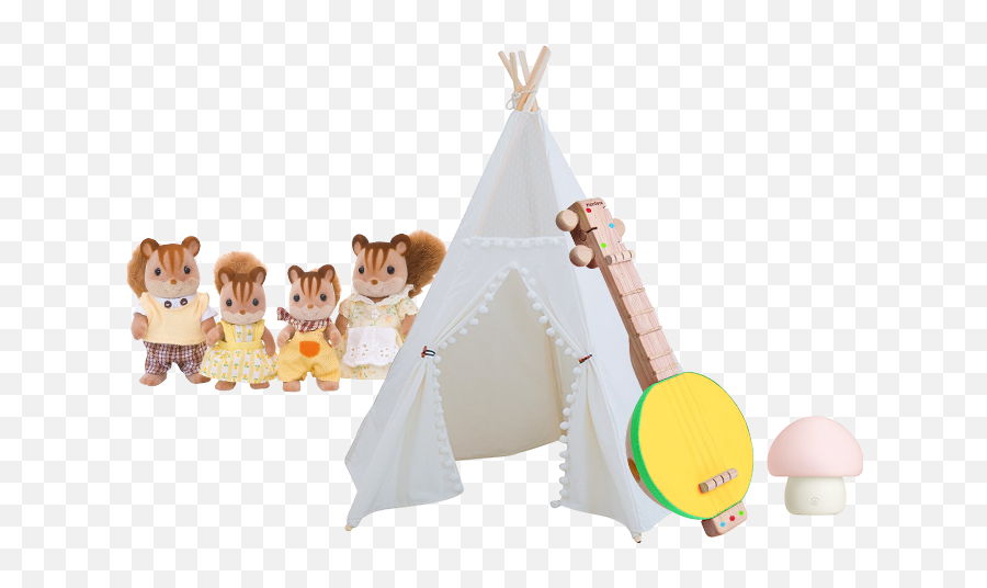 Download Hd Teepee Png Transparent - Calico Critters Chipmunk Family,Teepee Png